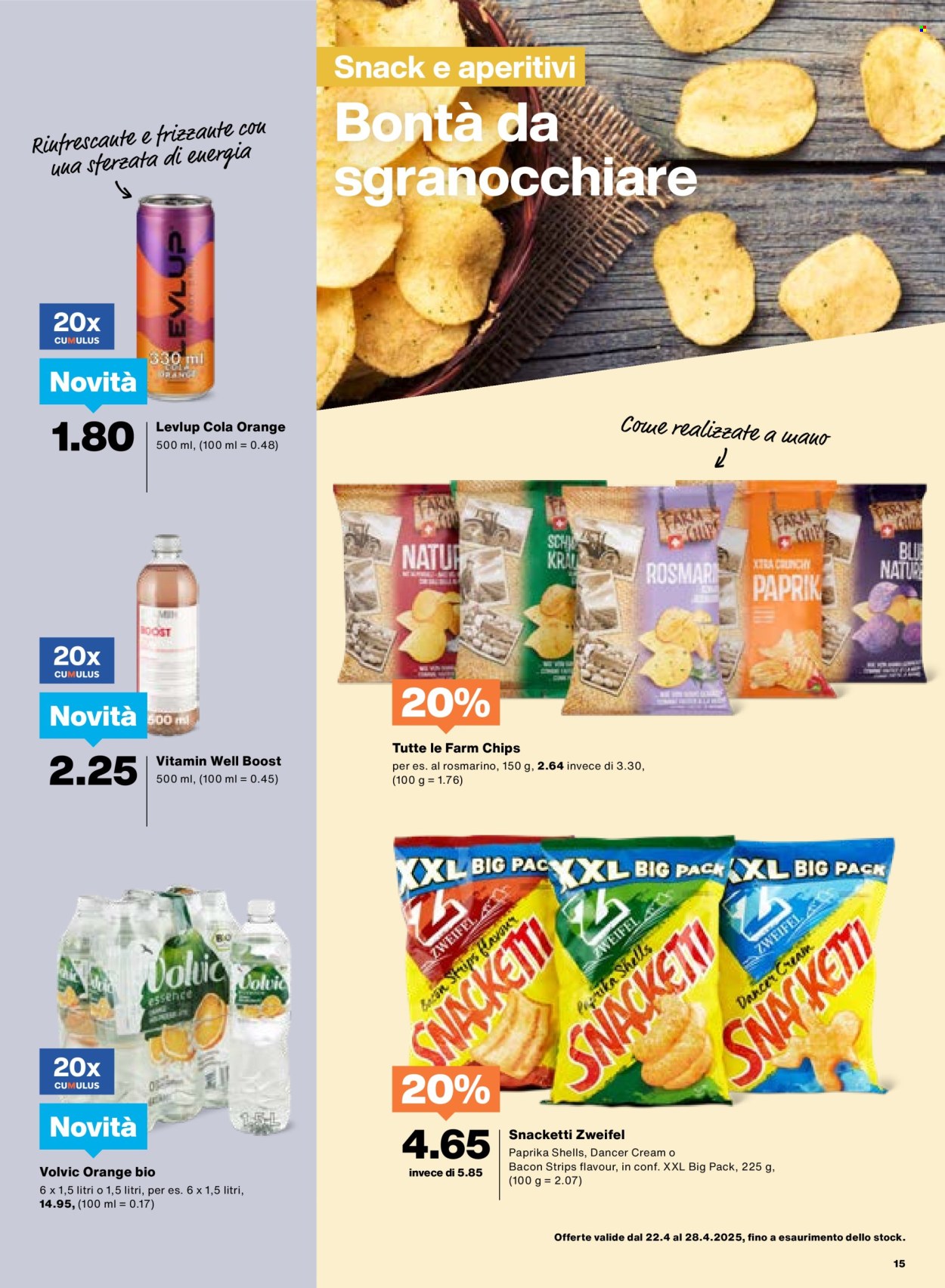 Prospekt Migros - 22.4.2025 - 28.4.2025. Seite 15