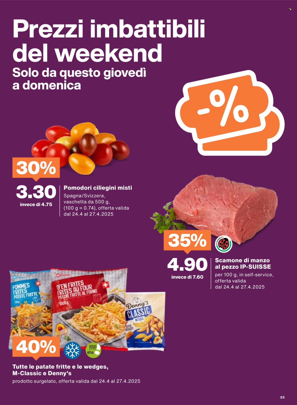 Prospekt Migros - 22.4.2025 - 28.4.2025. Seite 23