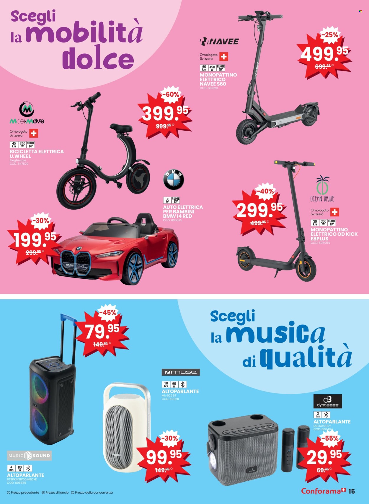 Volantino Conforama - 23.4.2025 - 6.5.2025. Pagina 15