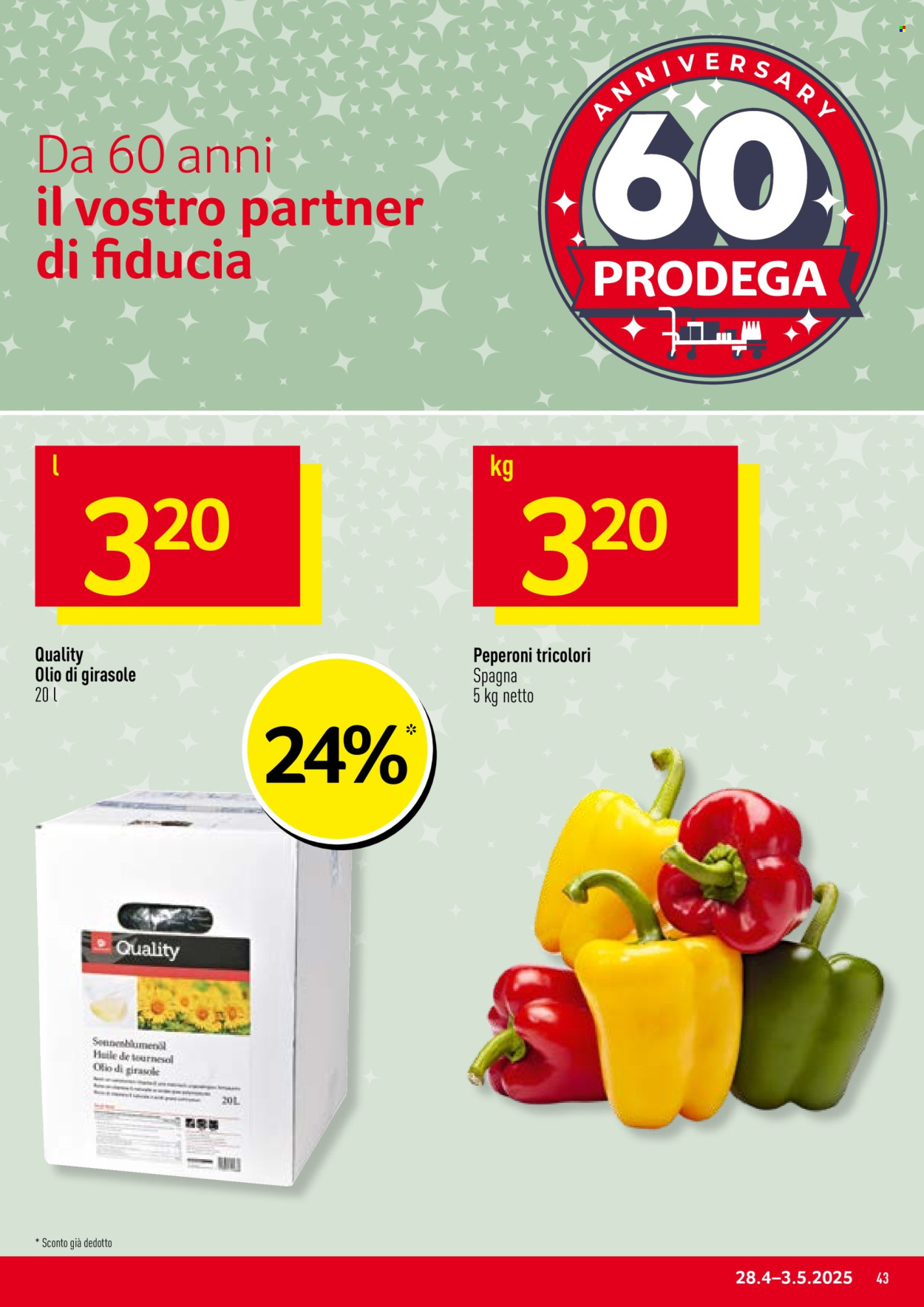 Volantino Prodega - 28.4.2025 - 3.5.2025. Pagina 43