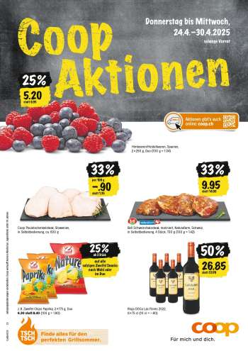 Prospekte Coop - 24.4.2025 - 30.4.2025.
