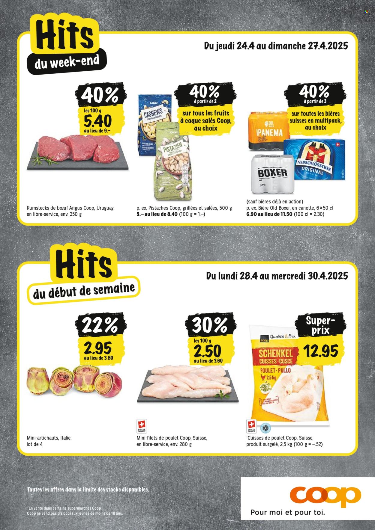Prospekt Coop - 24.4.2025 - 30.4.2025. Seite 20