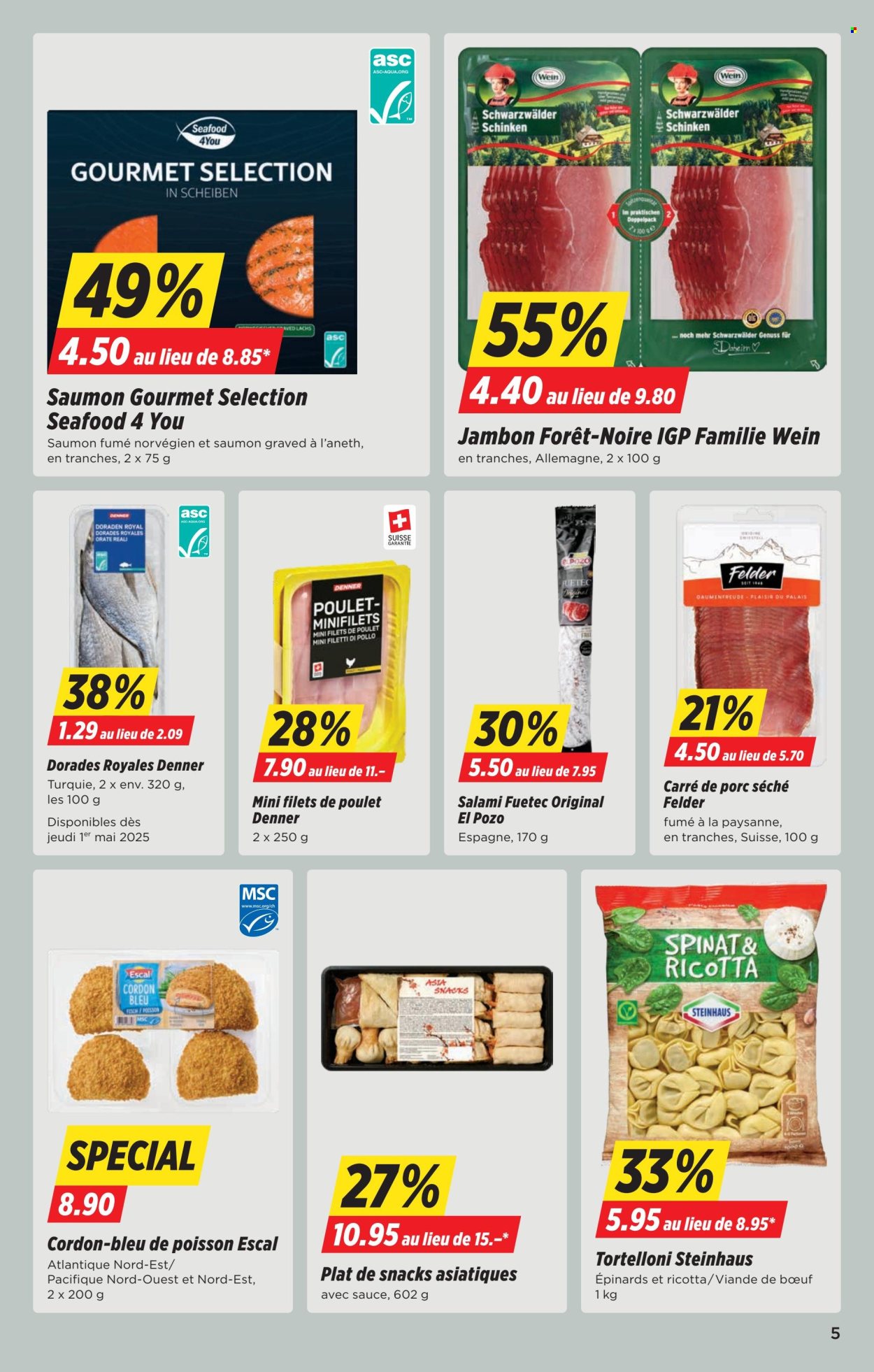 Volantino Denner - 29.4.2025 - 5.5.2025. Pagina 5
