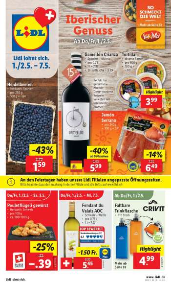 Prospekte Lidl - 1.5.2025 - 7.5.2025.