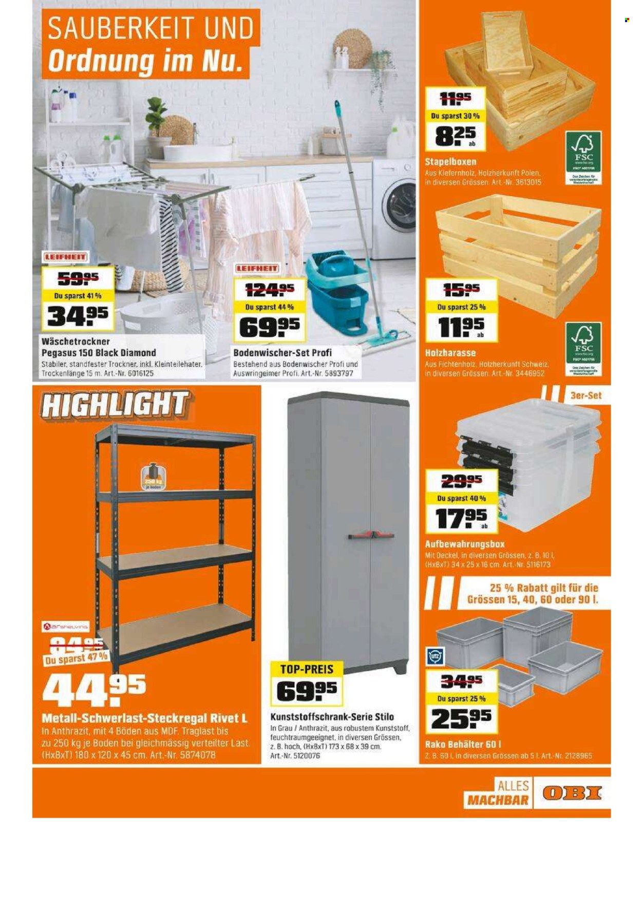 Volantino OBI - 28.4.2025 - 10.5.2025. Pagina 13