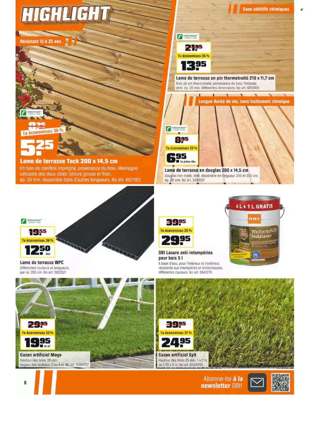 Volantino OBI - 28.4.2025 - 10.5.2025. Pagina 6