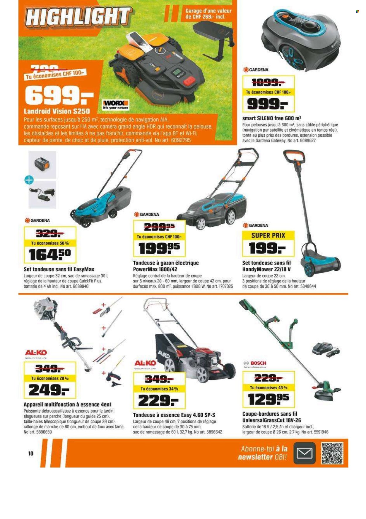 Volantino OBI - 28.4.2025 - 10.5.2025. Pagina 10