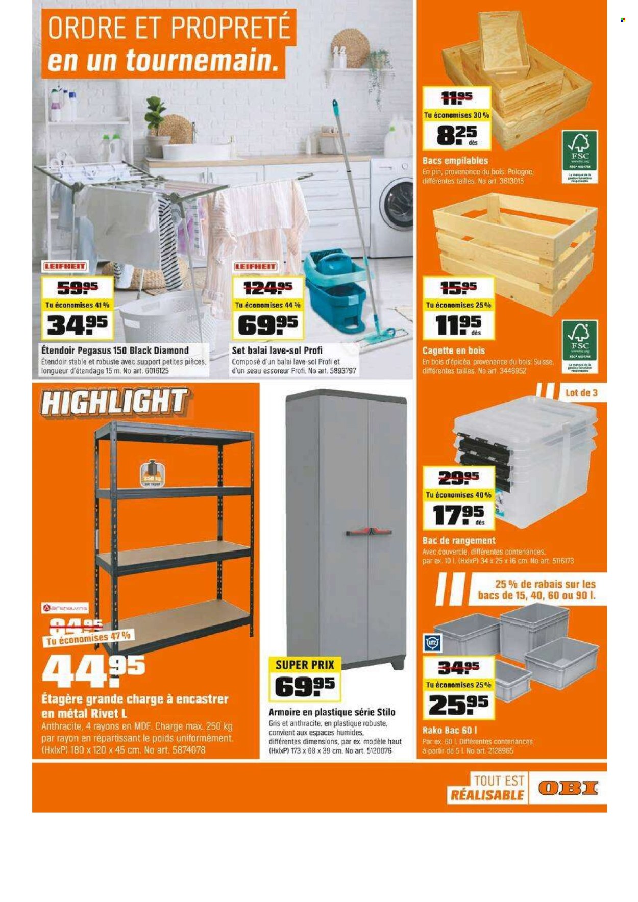 Volantino OBI - 28.4.2025 - 10.5.2025. Pagina 13