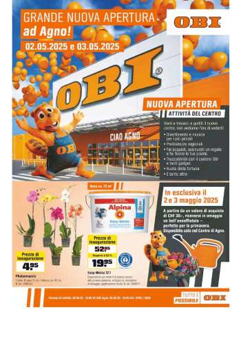 Volantino OBI - 28.4.2025 - 10.5.2025.