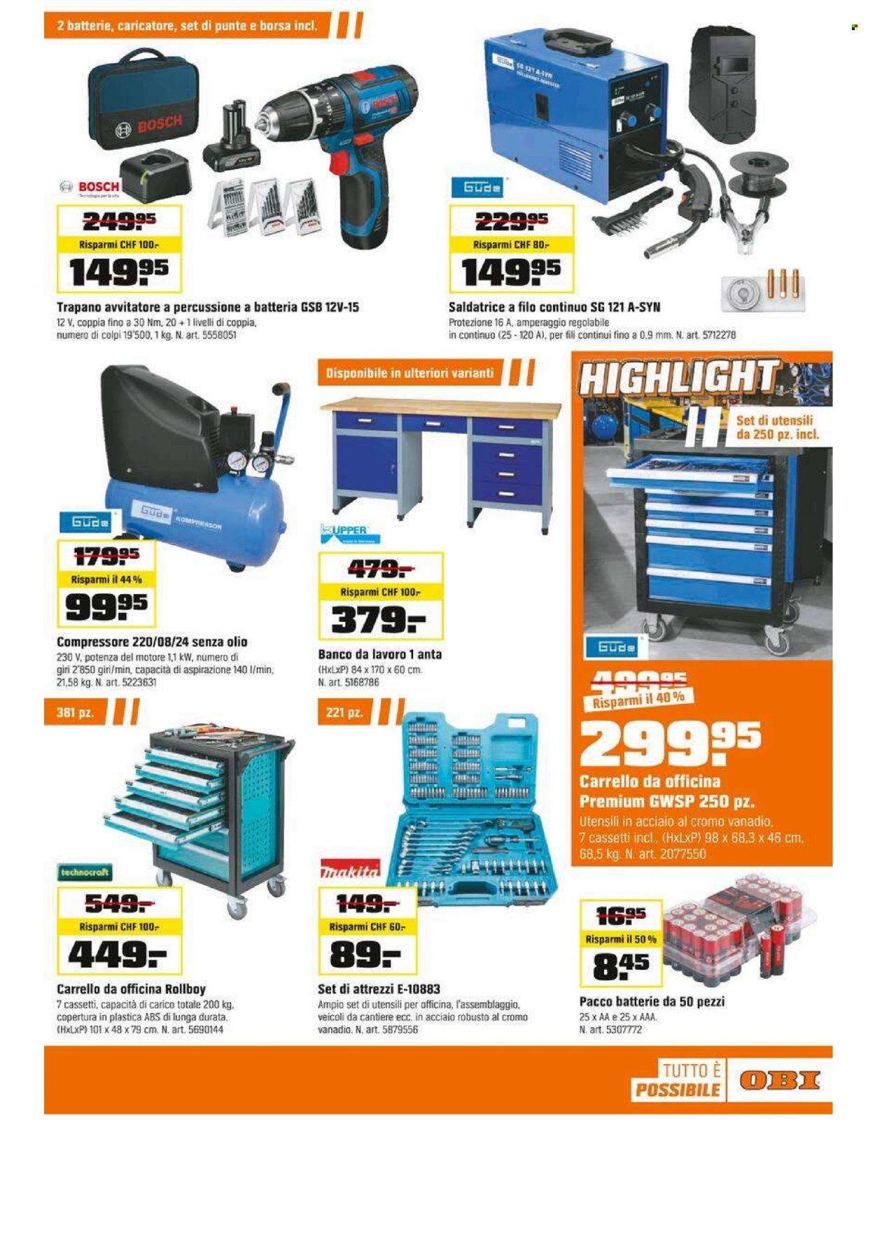 Volantino OBI - 28.4.2025 - 10.5.2025. Pagina 13
