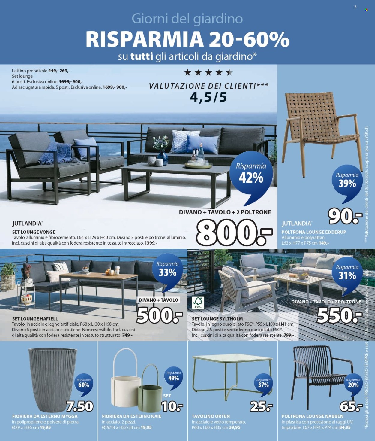 Catalogue JYSK - 29.4.2025 - 5.5.2025. Page 3