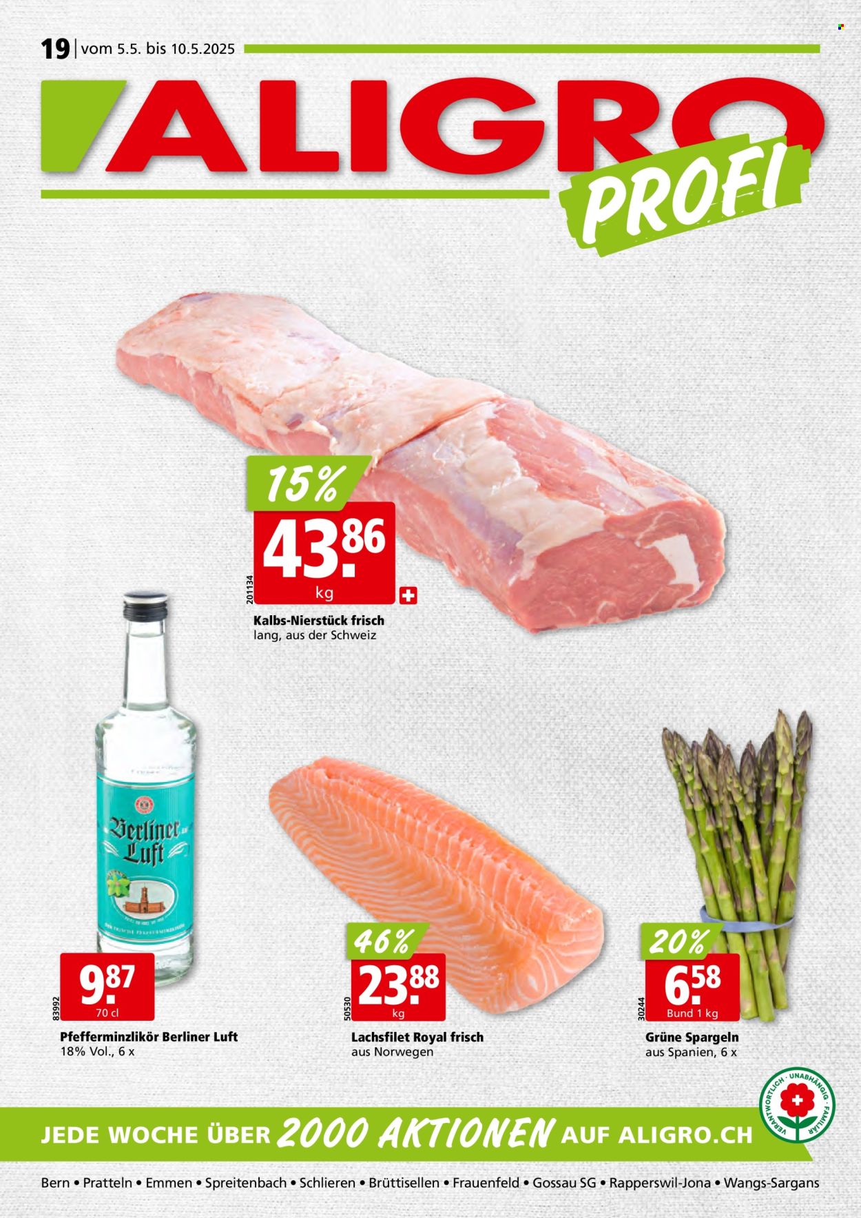 Volantino ALIGRO - 5.5.2025 - 10.5.2025. Pagina 1