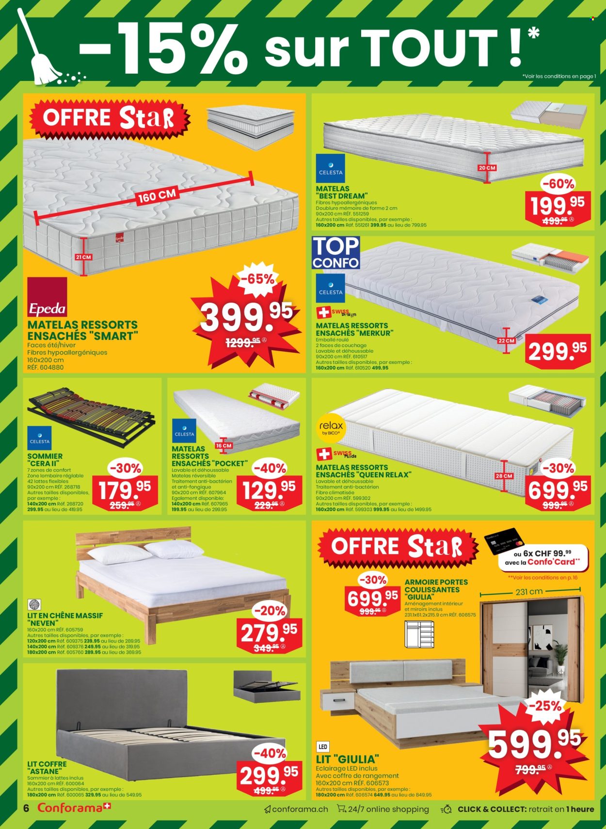 Volantino Conforama - 30.4.2025 - 13.5.2025. Pagina 6