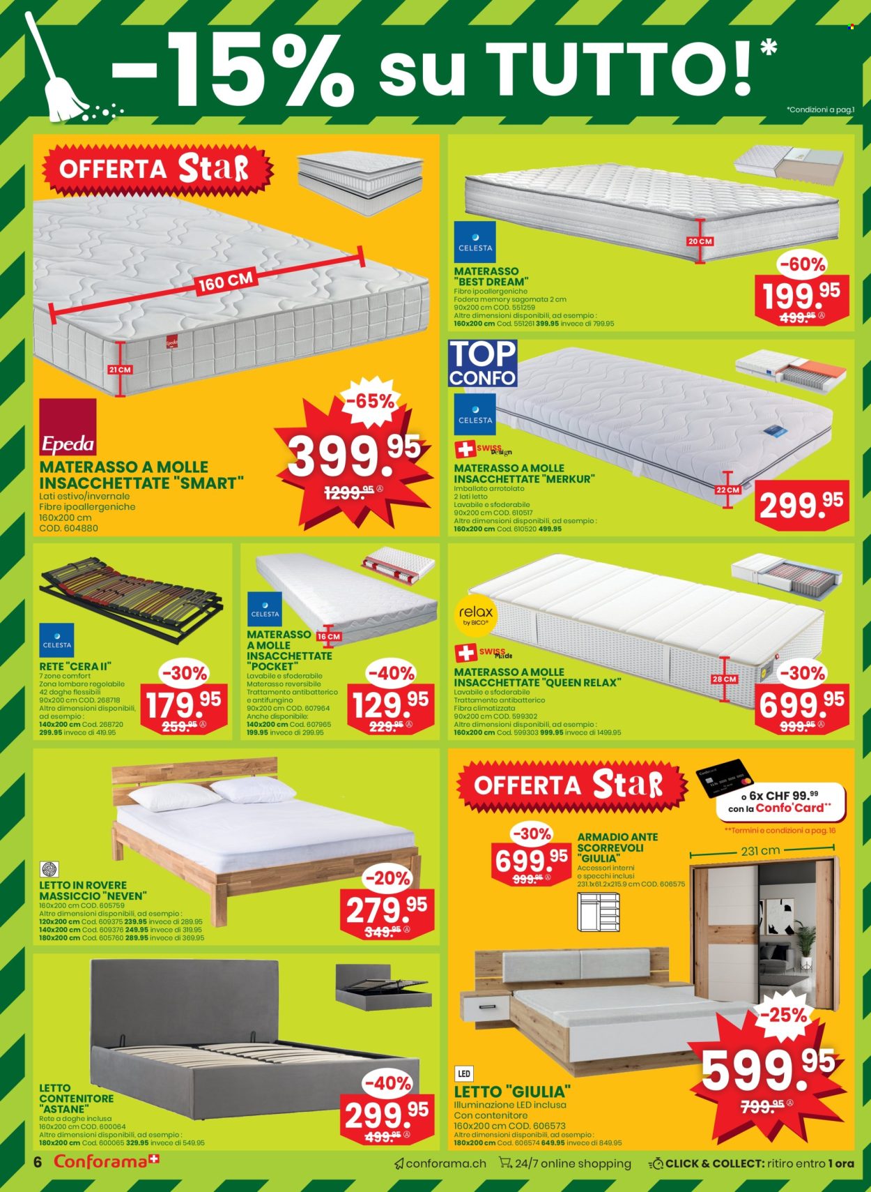 Volantino Conforama - 30.4.2025 - 13.5.2025. Pagina 6