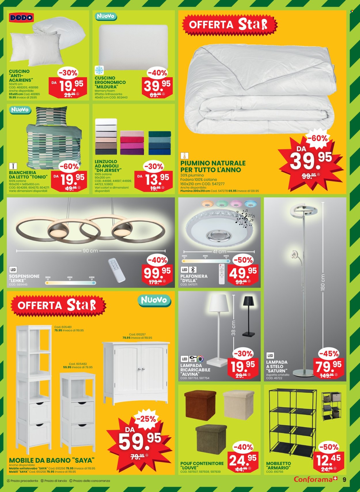 Volantino Conforama - 30.4.2025 - 13.5.2025. Pagina 9