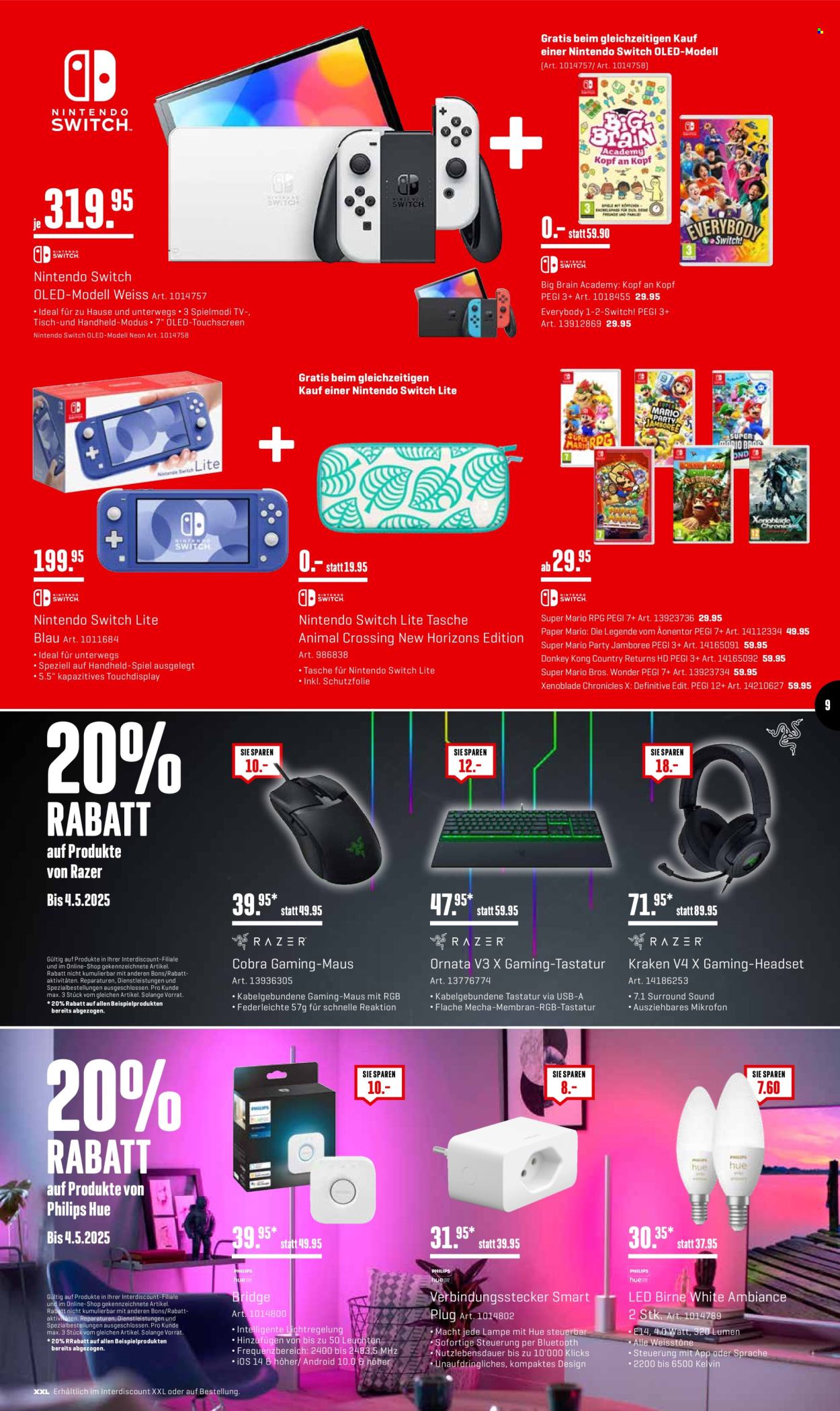 Volantino Interdiscount - 28.4.2025 - 4.5.2025. Pagina 9