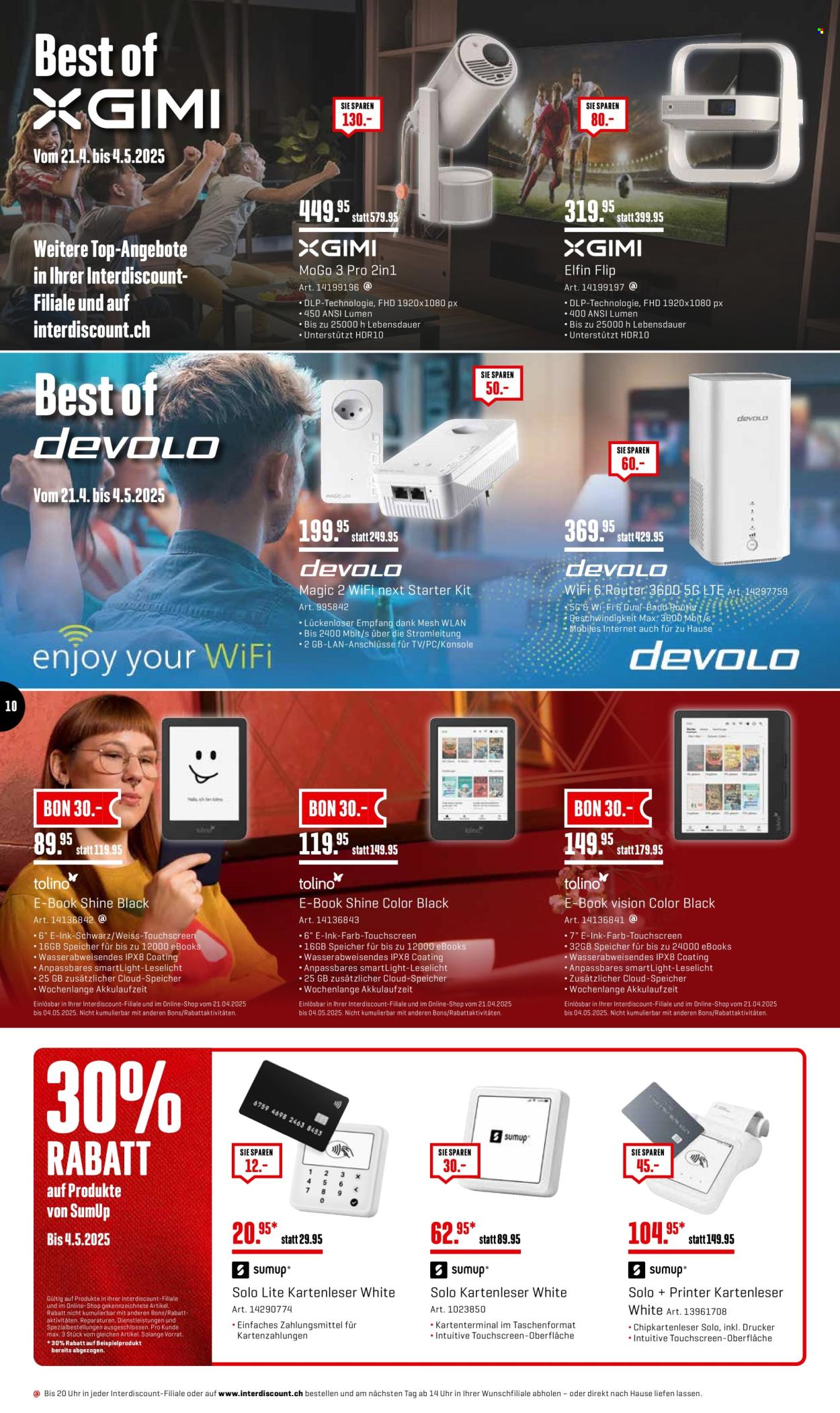 Volantino Interdiscount - 28.4.2025 - 4.5.2025. Pagina 10