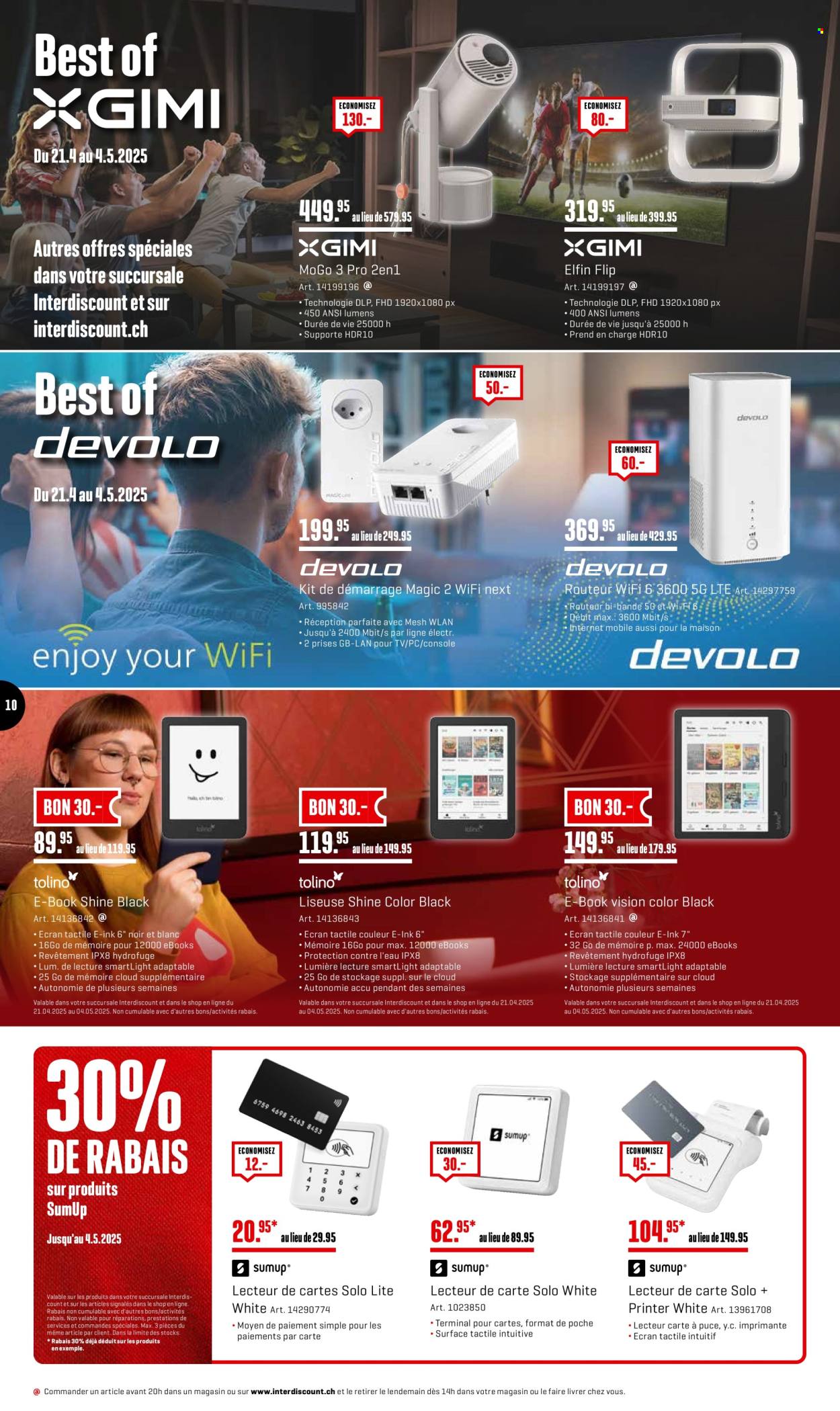 Prospekt Interdiscount - 28.4.2025 - 4.5.2025. Seite 10