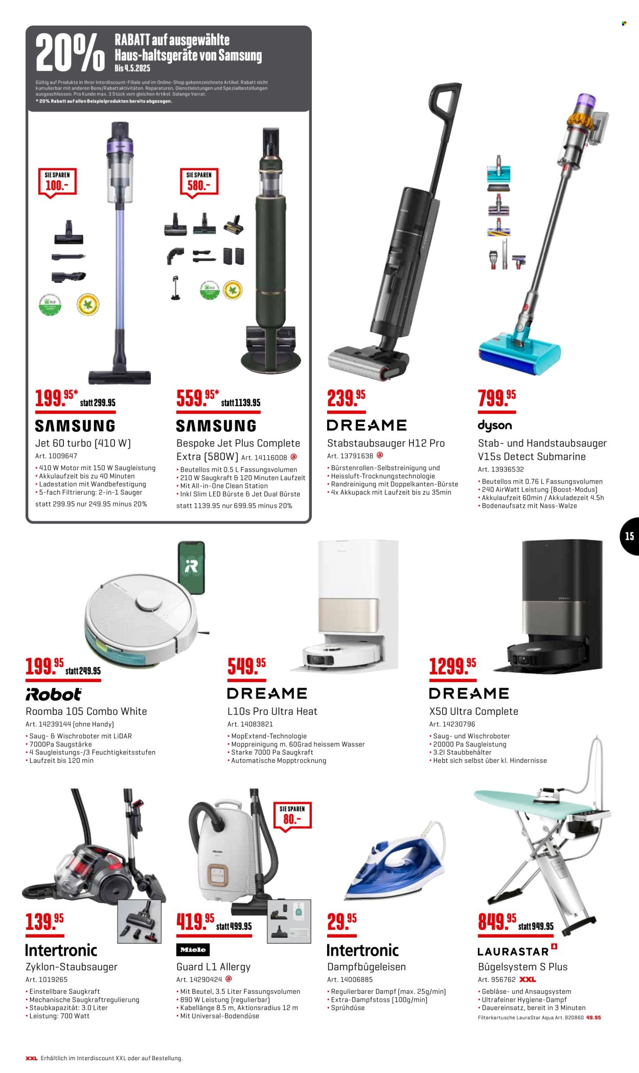 Volantino Interdiscount - 28.4.2025 - 4.5.2025. Pagina 15