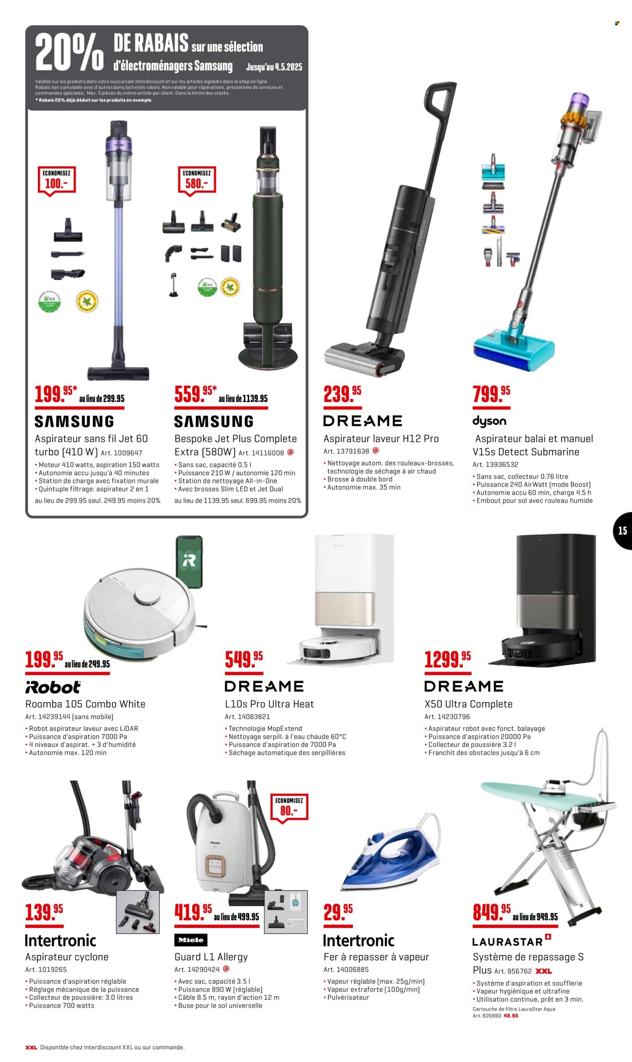 Prospekt Interdiscount - 28.4.2025 - 4.5.2025. Seite 15
