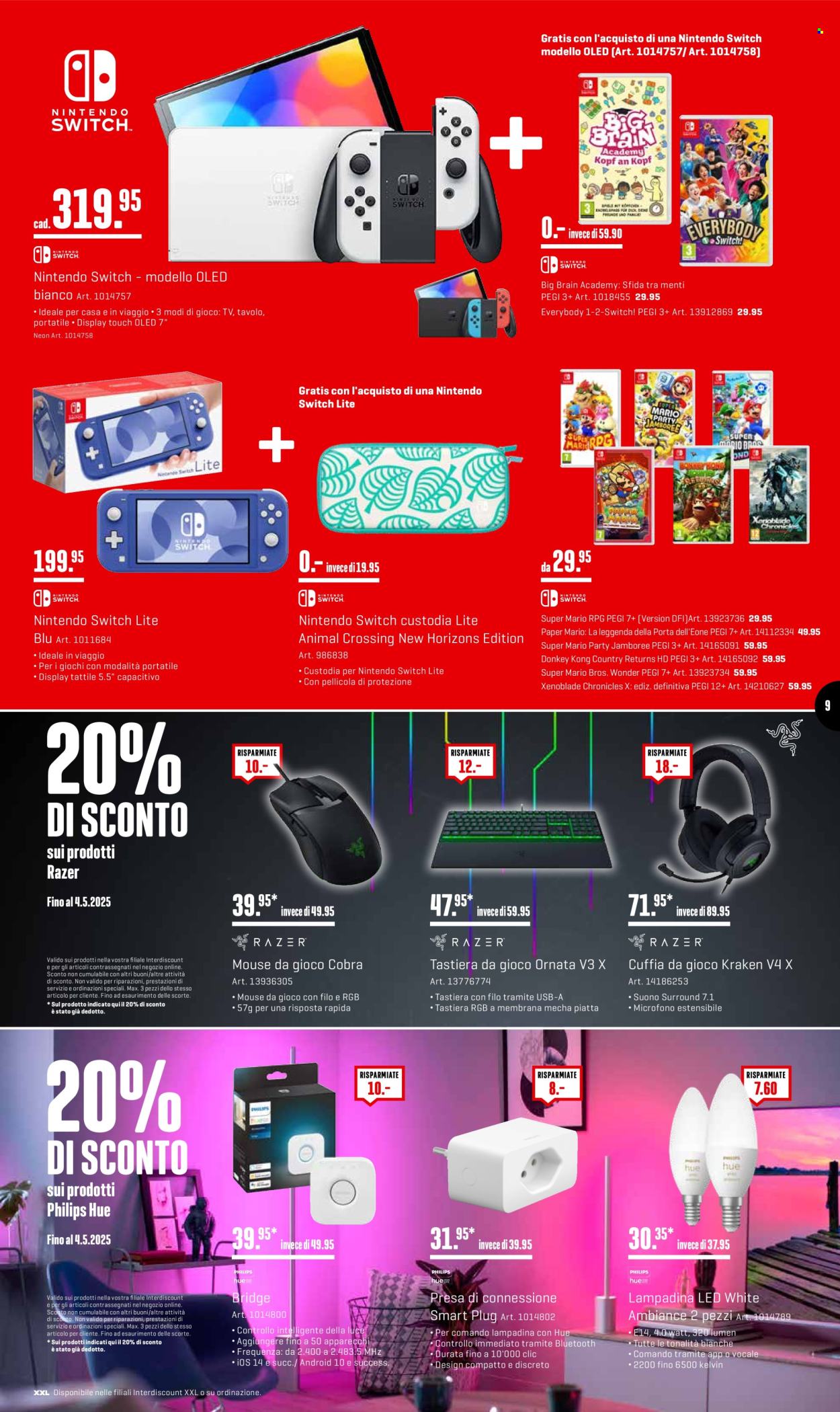Volantino Interdiscount - 28.4.2025 - 4.5.2025. Pagina 9