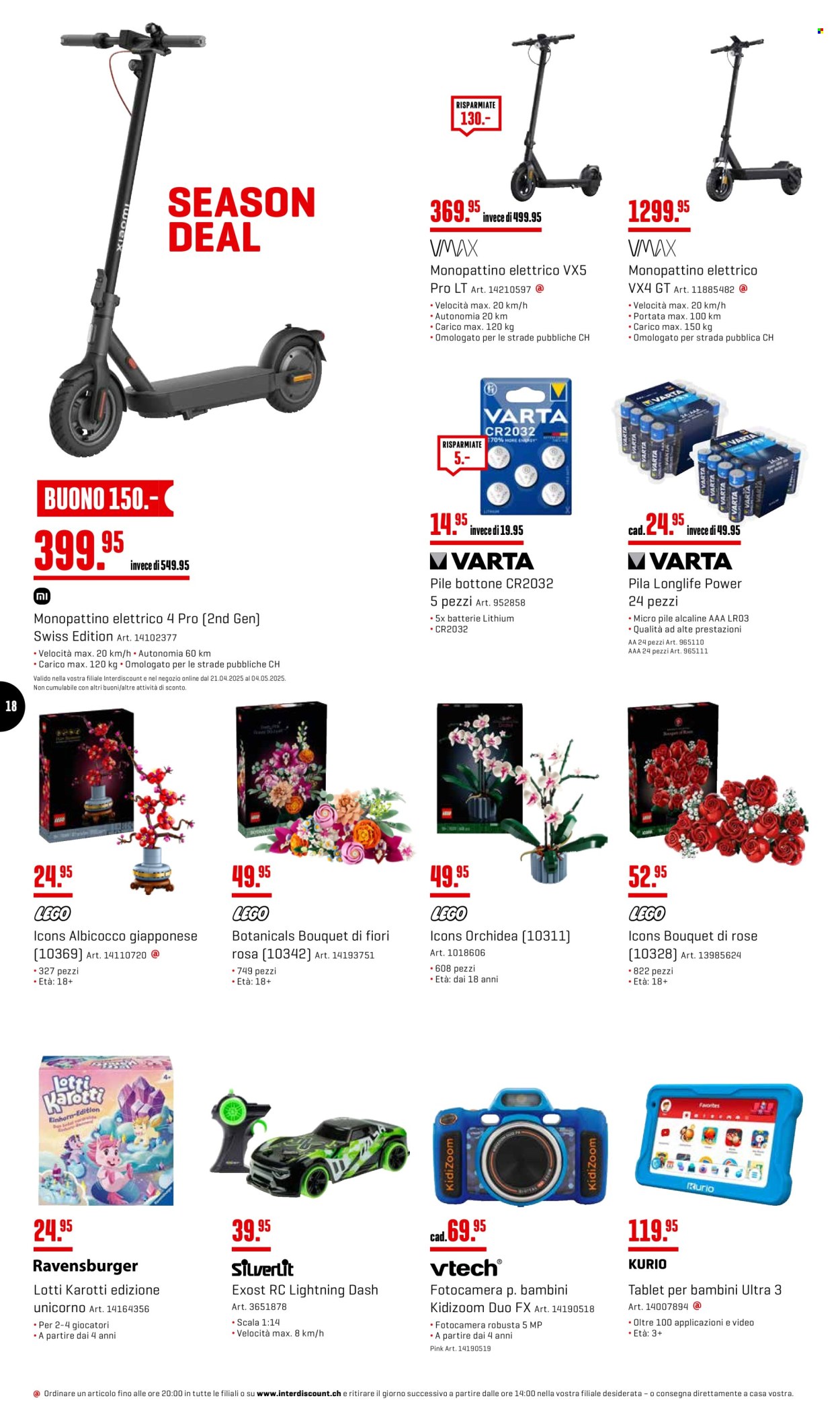 Volantino Interdiscount - 28.4.2025 - 4.5.2025. Pagina 18