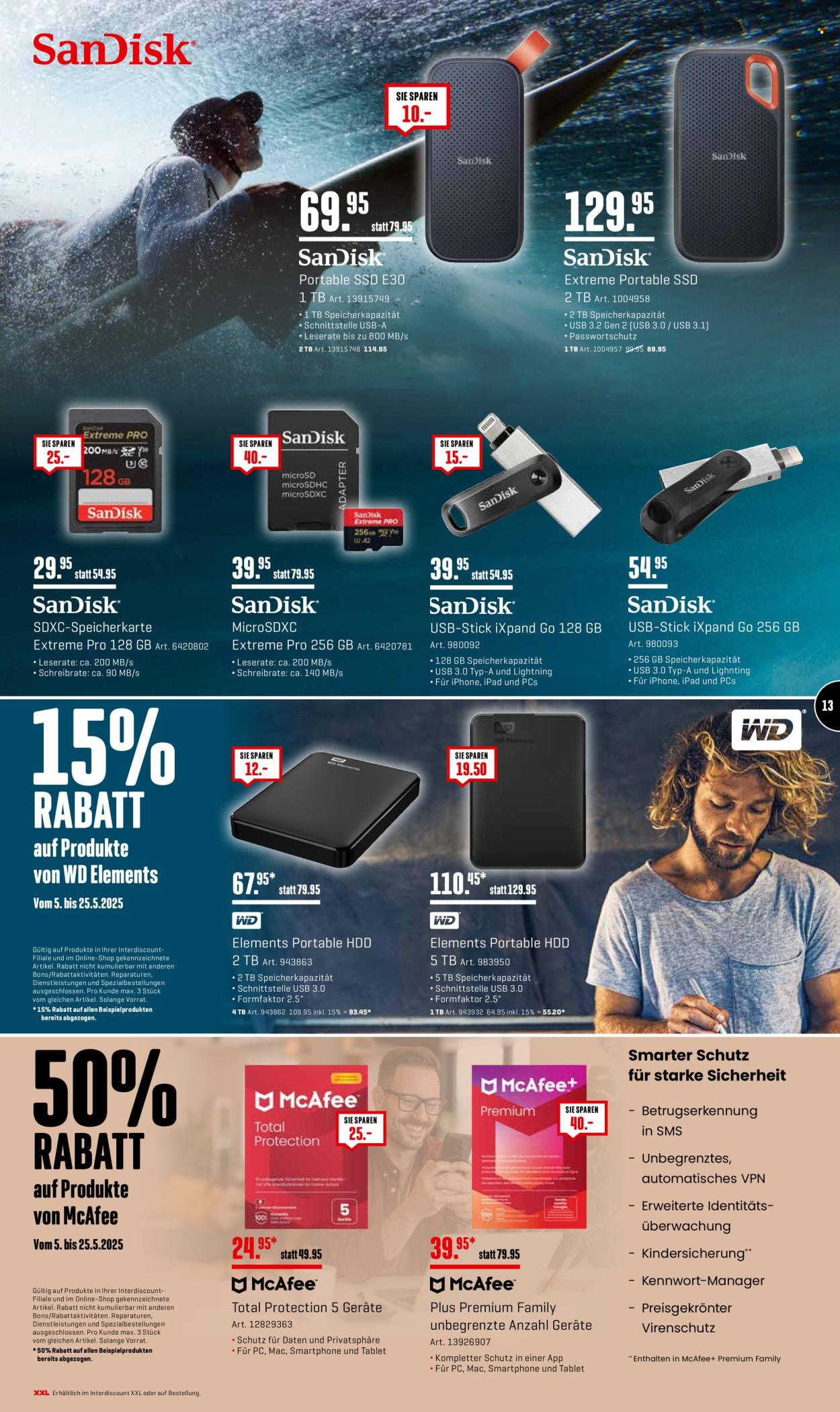Volantino Interdiscount - 5.5.2025 - 25.5.2025. Pagina 13