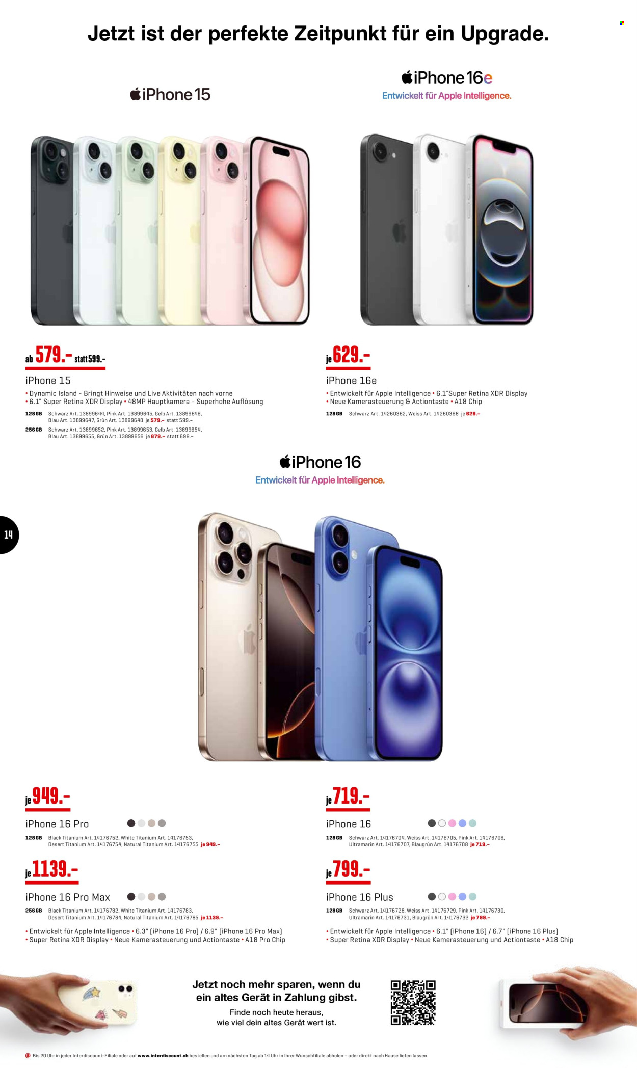 Volantino Interdiscount - 5.5.2025 - 25.5.2025. Pagina 14
