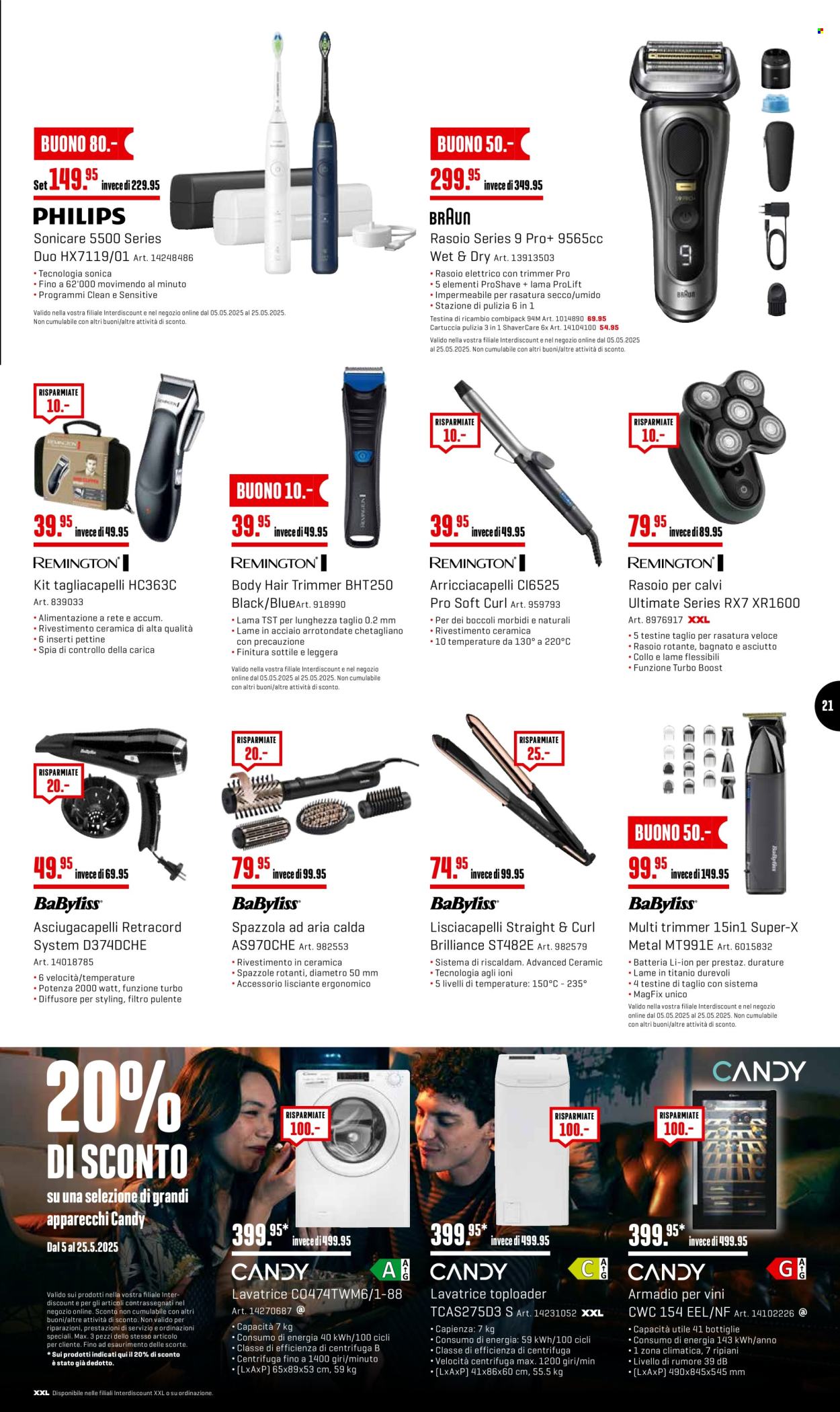 Volantino Interdiscount - 5.5.2025 - 25.5.2025. Pagina 21