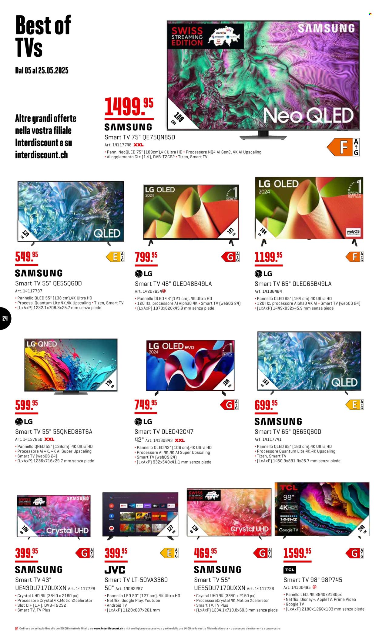 Volantino Interdiscount - 5.5.2025 - 25.5.2025. Pagina 24