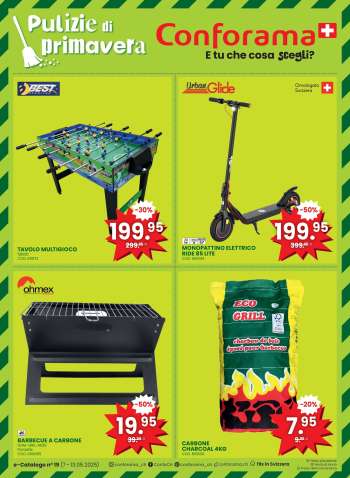 Volantino Conforama - 7.5.2025 - 13.5.2025.