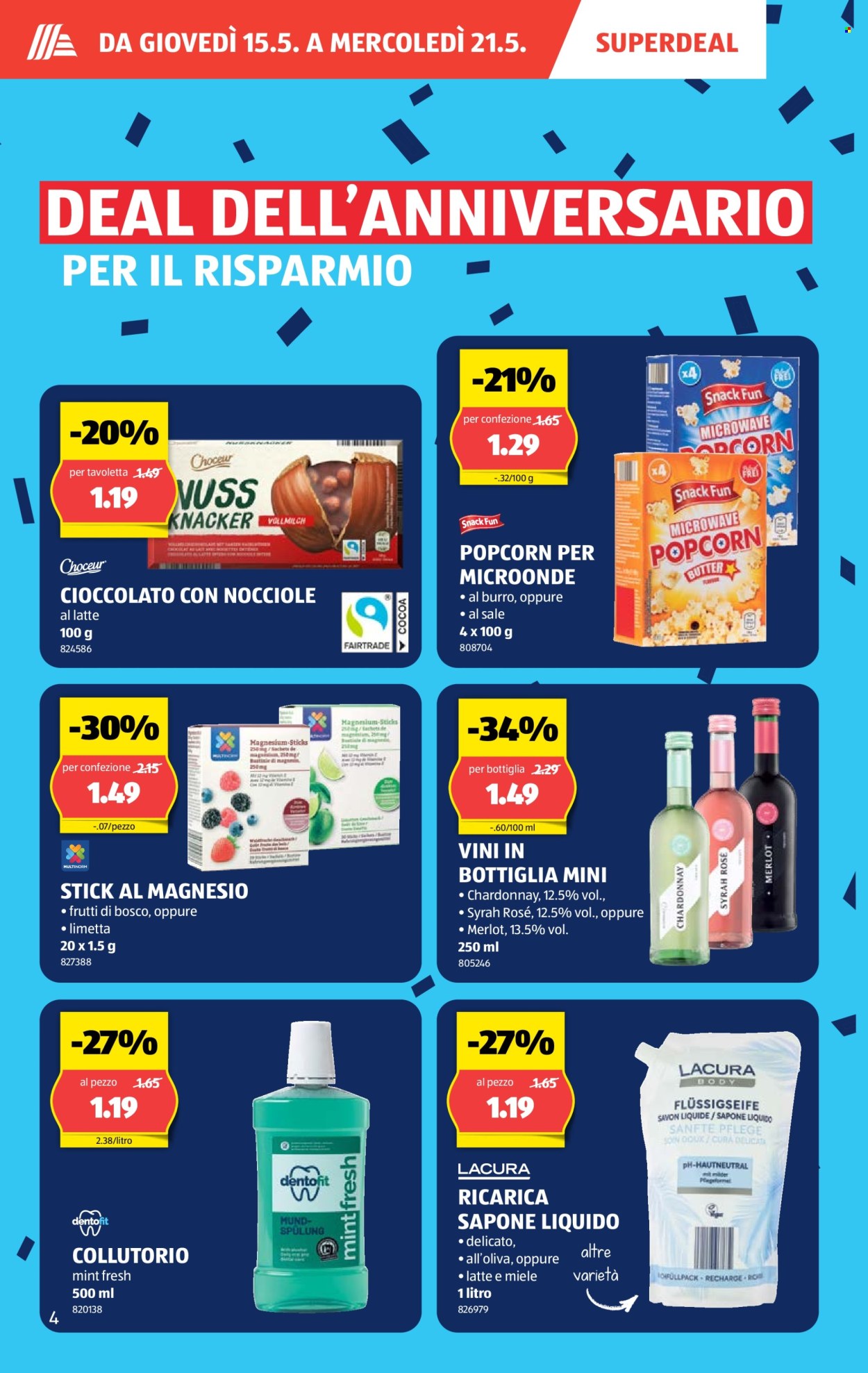 Volantino Aldi - 15.5.2025 - 21.5.2025. Pagina 4