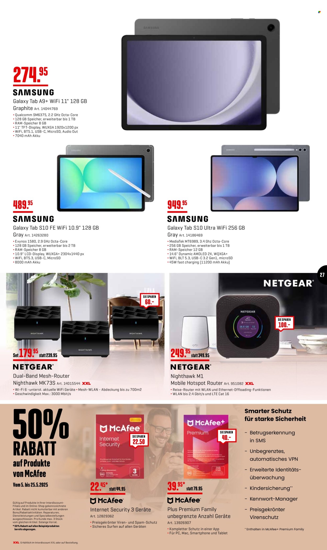 Volantino Interdiscount - 12.5.2025 - 25.5.2025. Pagina 27