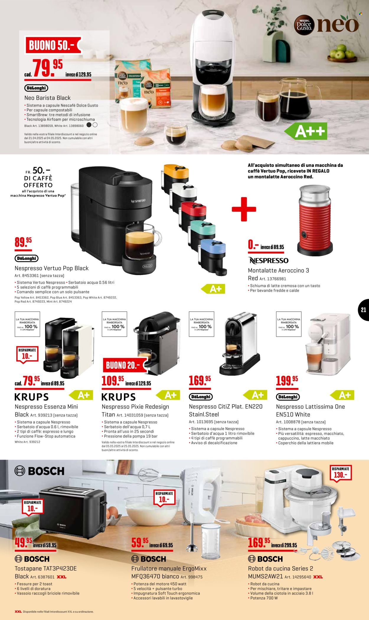 Volantino Interdiscount - 12.5.2025 - 25.5.2025. Pagina 21