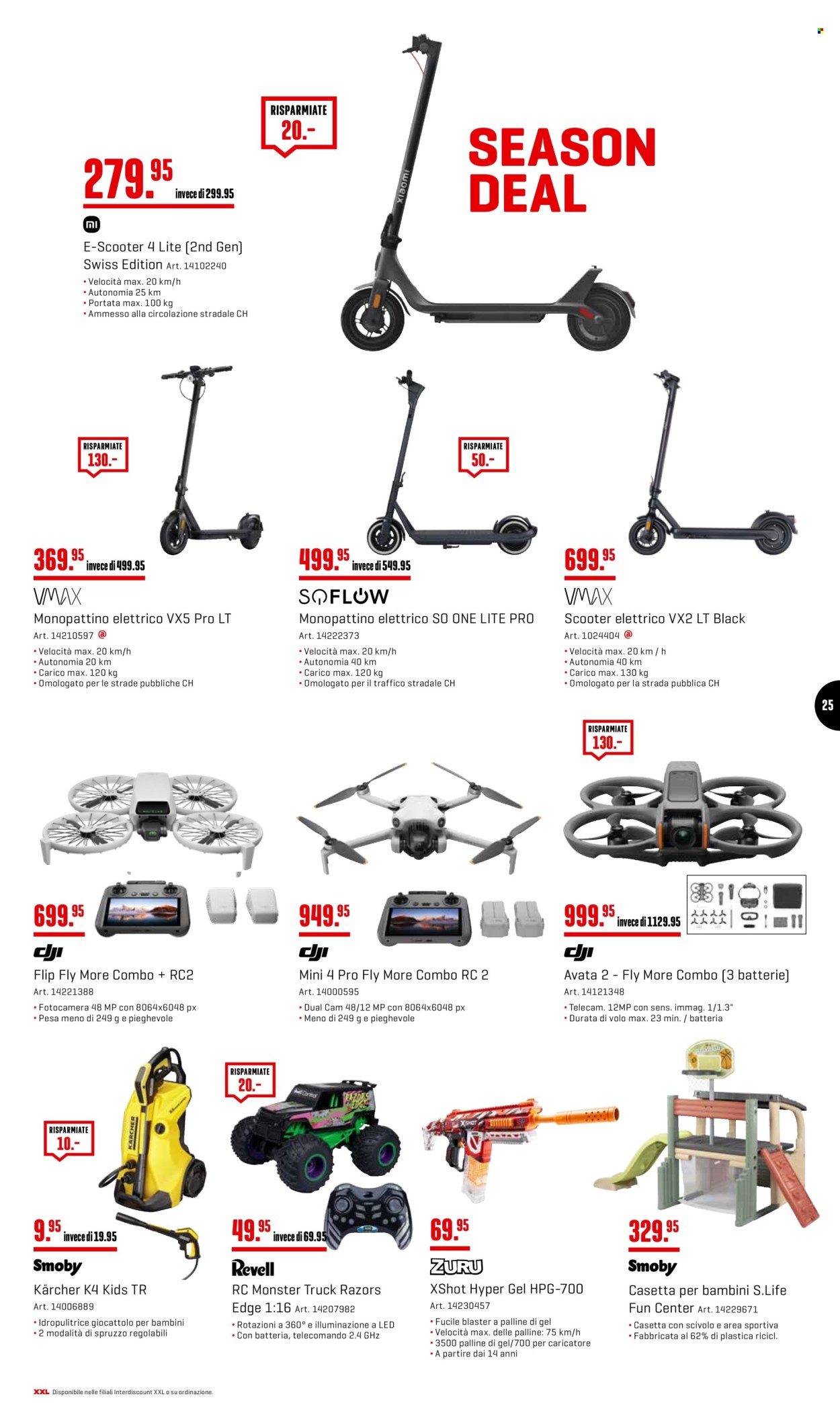 Volantino Interdiscount - 12.5.2025 - 25.5.2025. Pagina 25
