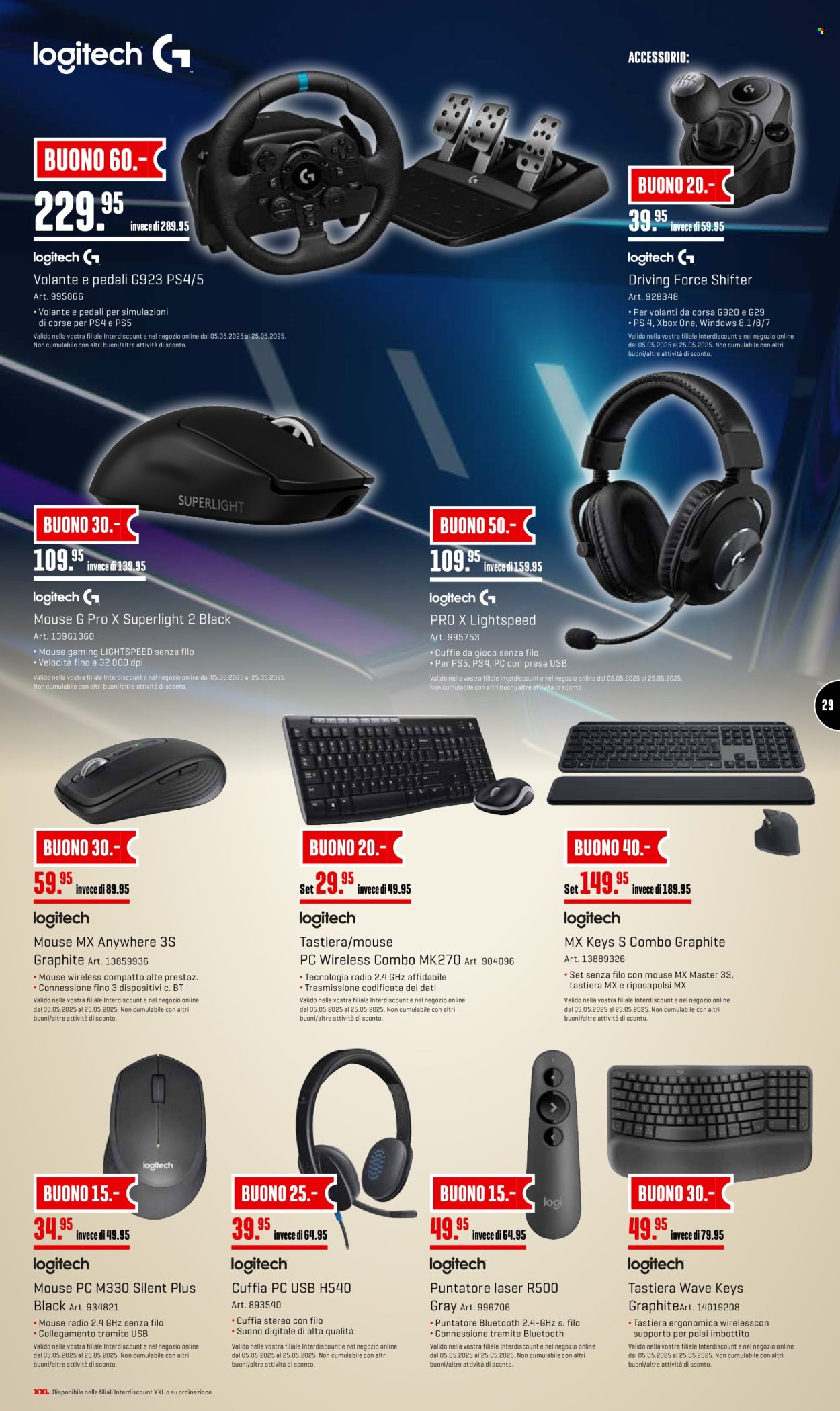 Volantino Interdiscount - 12.5.2025 - 25.5.2025. Pagina 29