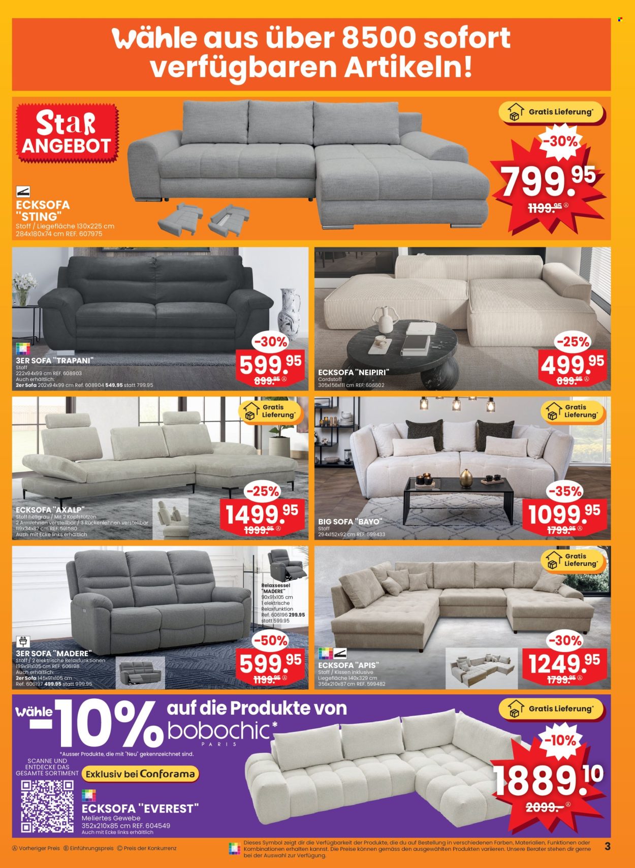 Prospekt Conforama - 14.5.2025 - 27.5.2025. Seite 3