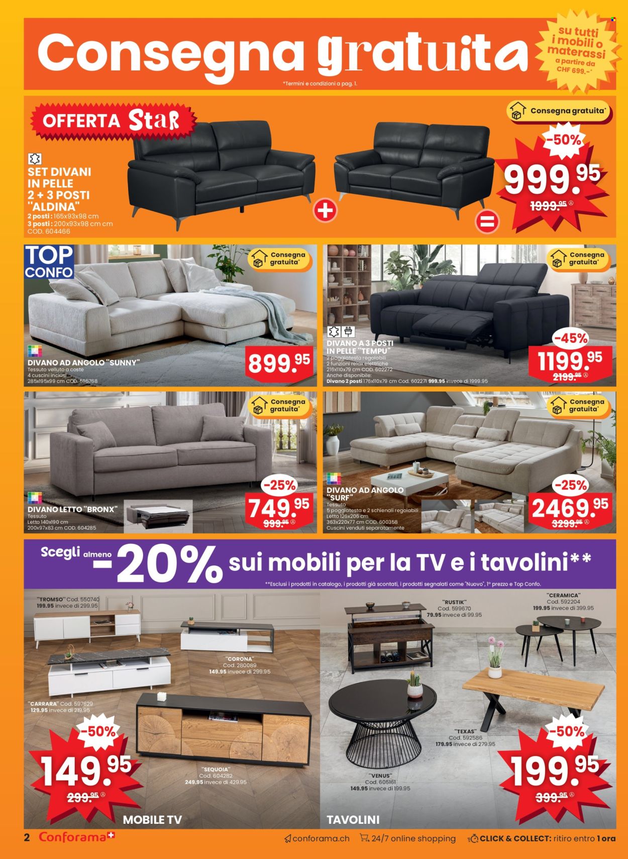 Prospekt Conforama - 14.5.2025 - 27.5.2025. Seite 2