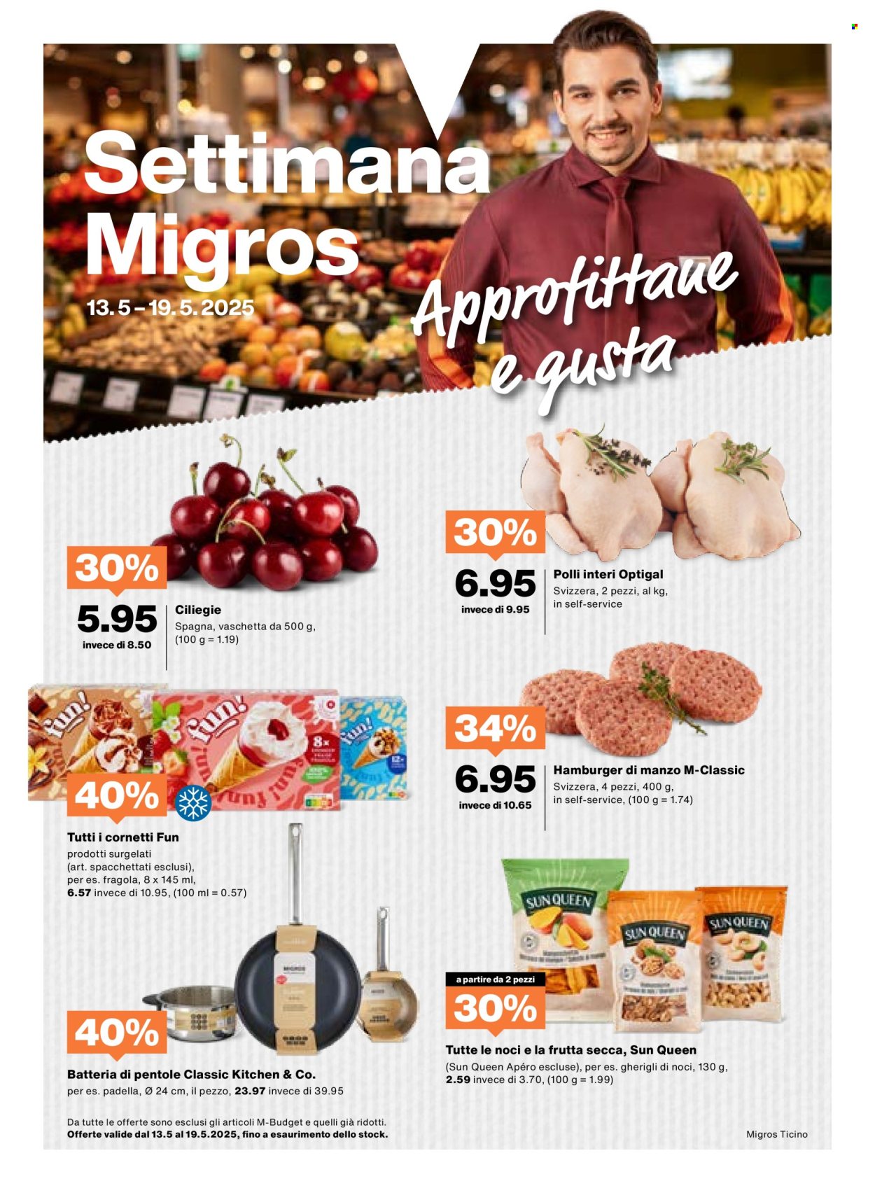 Volantino Migros - 13.5.2025 - 19.5.2025. Pagina 1