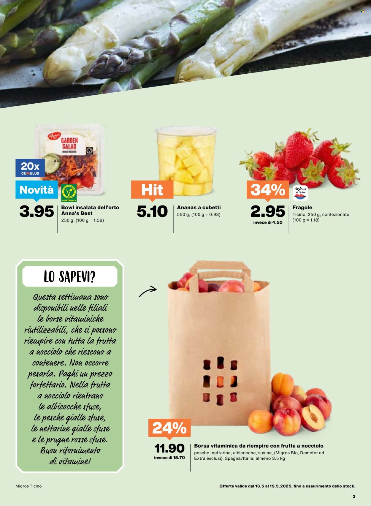 Volantino Migros - 13.5.2025 - 19.5.2025. Pagina 3