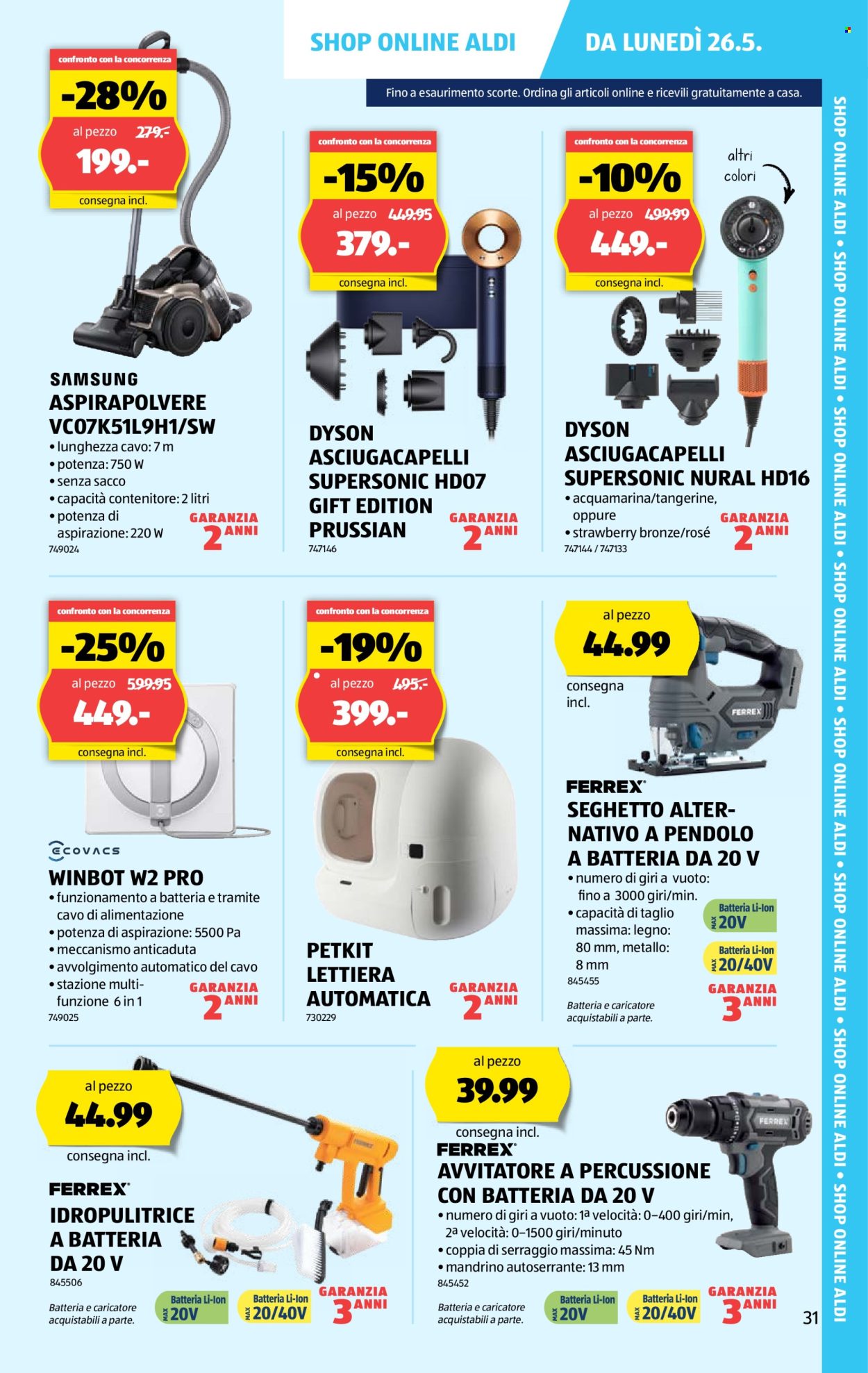 Volantino Aldi - 22.5.2025 - 27.5.2025. Pagina 31