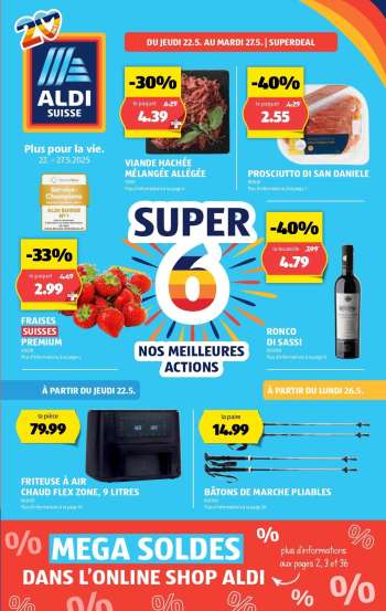 Volantino Aldi - 22.5.2025 - 27.5.2025.