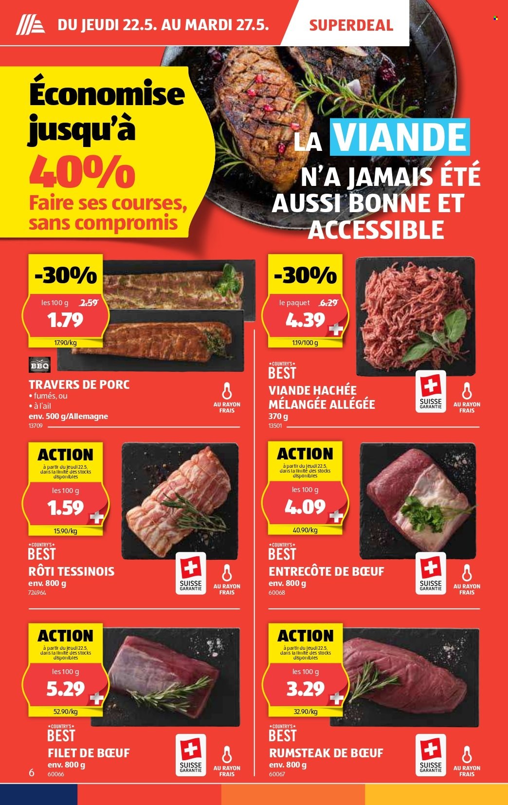 Catalogue Aldi - 22.5.2025 - 27.5.2025. Page 6