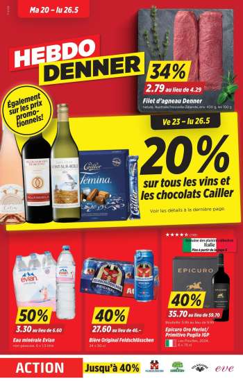 Catalogue Denner - 20.5.2025 - 26.5.2025.