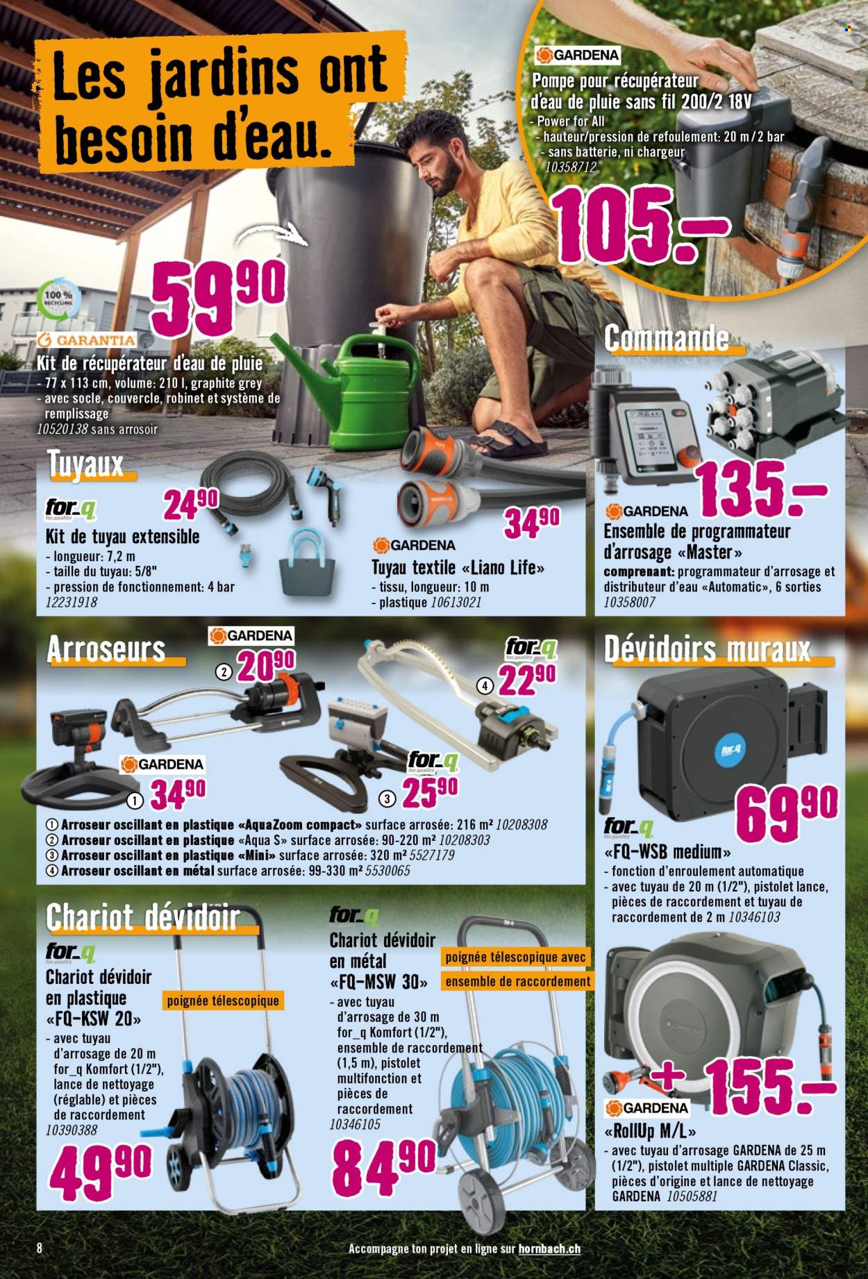 Prospekt Hornbach - 20.5.2025 - 20.5.2025. Seite 8