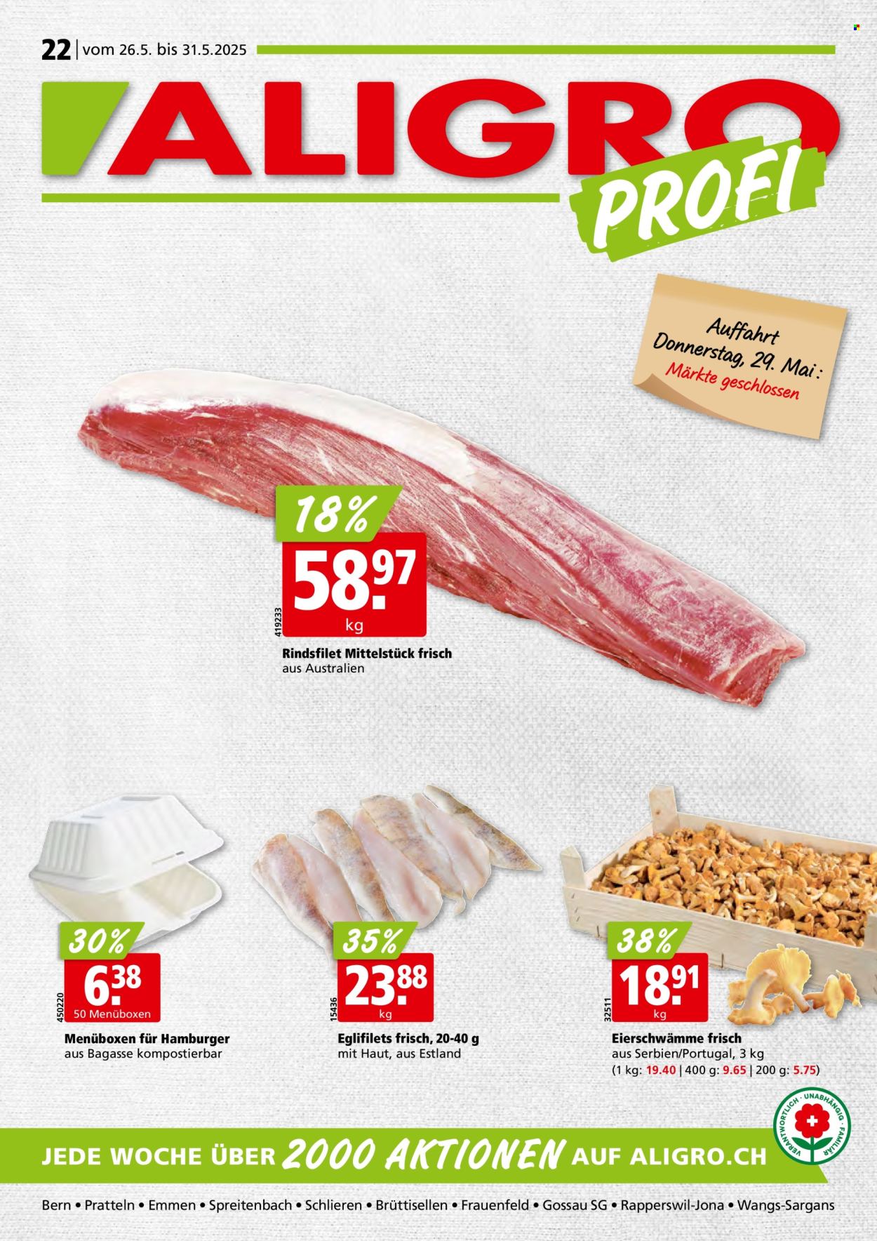 Volantino ALIGRO - 26.5.2025 - 31.5.2025. Pagina 1