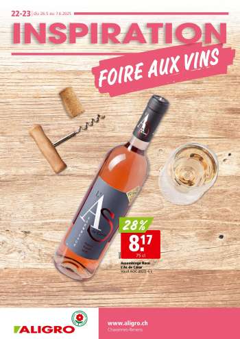 Catalogue ALIGRO - 26.5.2025 - 7.6.2025.