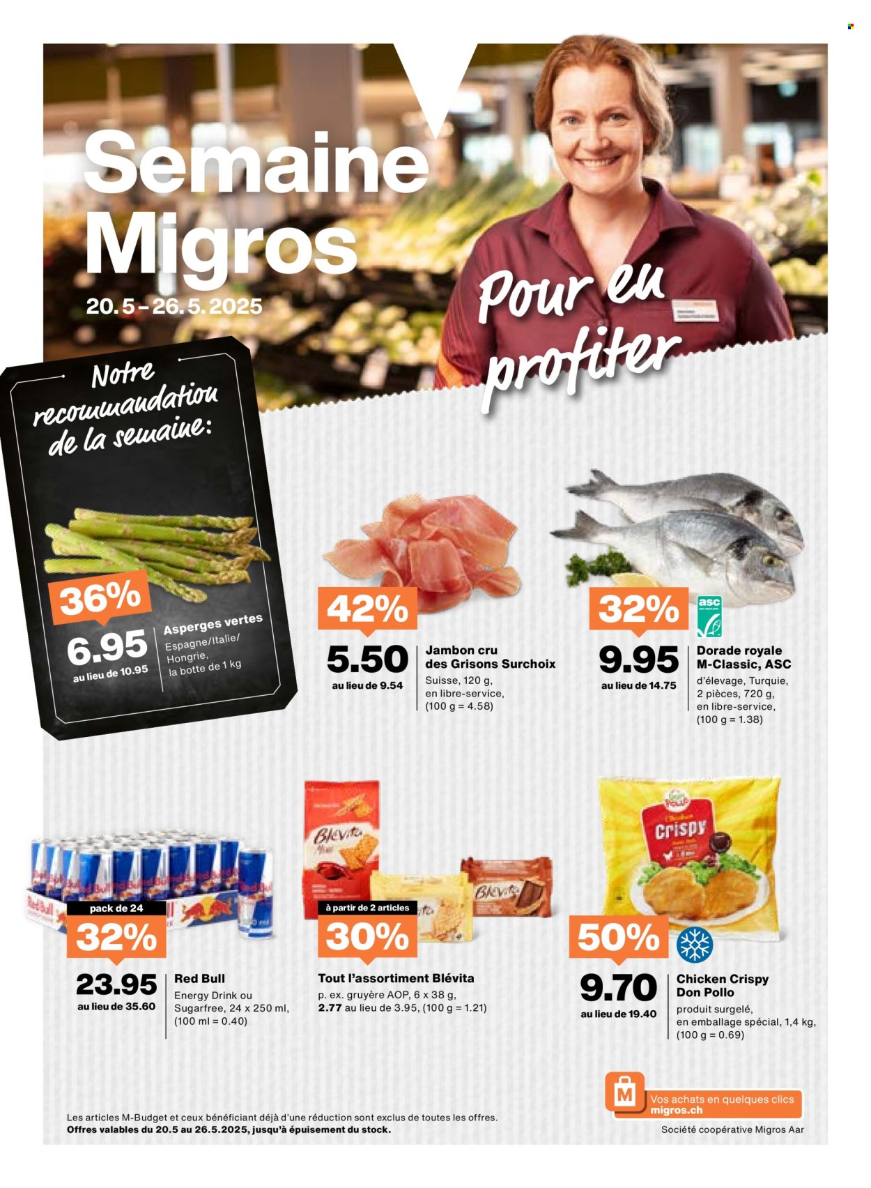 Volantino Migros - 20.5.2025 - 26.5.2025. Pagina 1