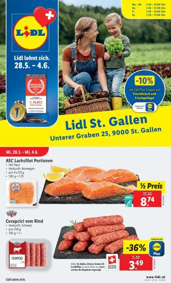 Prospekte Lidl - 28.5.2025 - 4.6.2025.