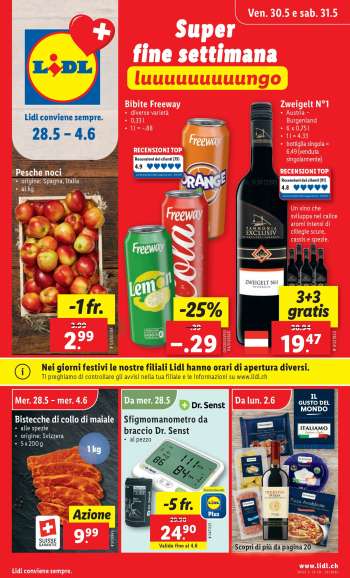 Prospekte Lidl - 28.5.2025 - 4.6.2025.
